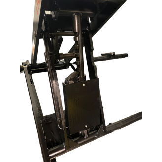 OreikO HYCD410 - 4100kg Elevador de tijera móvil / puente sobre neumáticos 220V - CE-Leer más