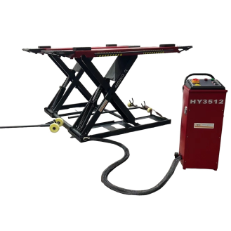 OreikO HYCD412 Elevador de tijera móvil 4000kg / 120cm - 220V - CE-Leer más