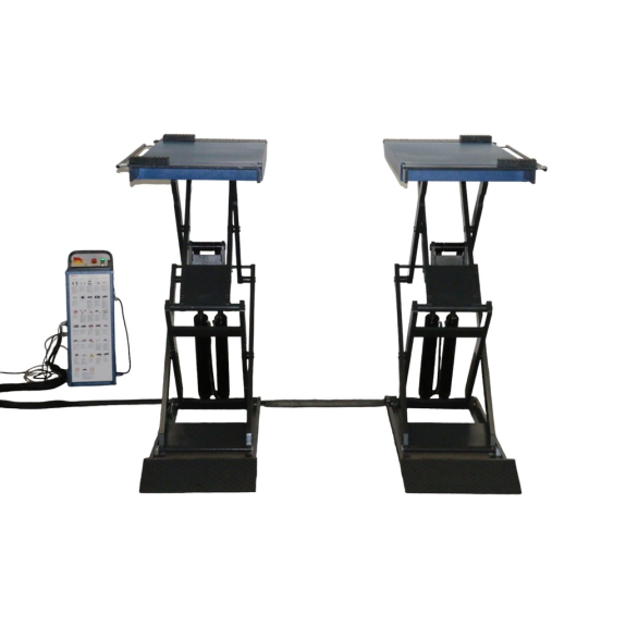 OreikO HYCLCB4000 elevador de tijera doble 4000kg - 220V-Leer más
