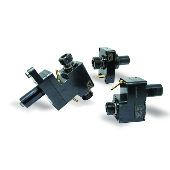 Motorizzato Radiale (Sx) Mazak -  - attacco QTN 3 - 50 - uscita ER-40 - RPM=4000 RATIO 1:1 Rotazione Discorde - H=160 ref .<br />Esterno - per SQT 28/30/300 - NEXUS 300/350/400/450 (MY)-Leggi tutto