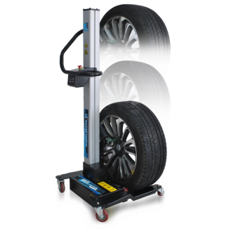 HWL 100 Élévateur de roues pneumatique 65kg-Lire la description