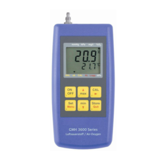 Sauerstoffanalysegerät mit externem Sensor-Beschreibung lesen