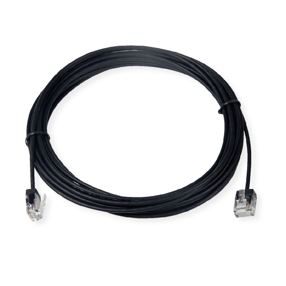 ROLINE UTP DataCenter Patchkabel Kat.6A (Class EA), LSOH, slim, extra kurzer Stecker, schwarz, 3 m-Beschreibung lesen