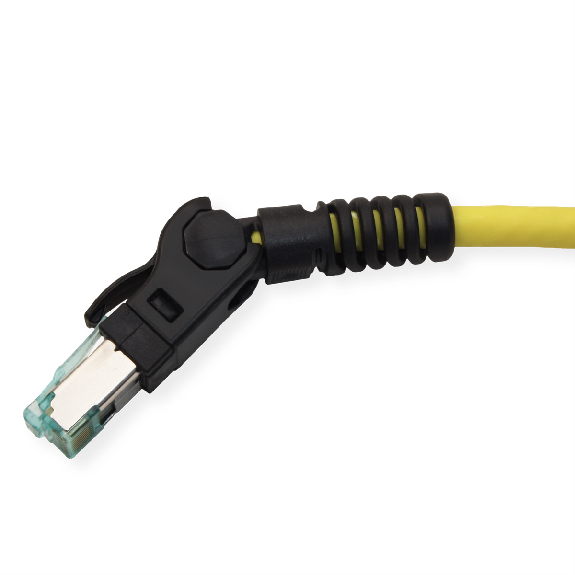 EasyLan VarioBoot Patchkabel Kat.6A, S/FTP, gelb, 0,5 m-Beschreibung lesen