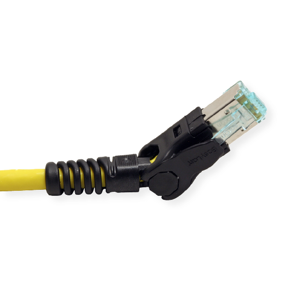 EasyLan VarioBoot Patchkabel Kat.6A, S/FTP, gelb, 0,5 m-Beschreibung lesen