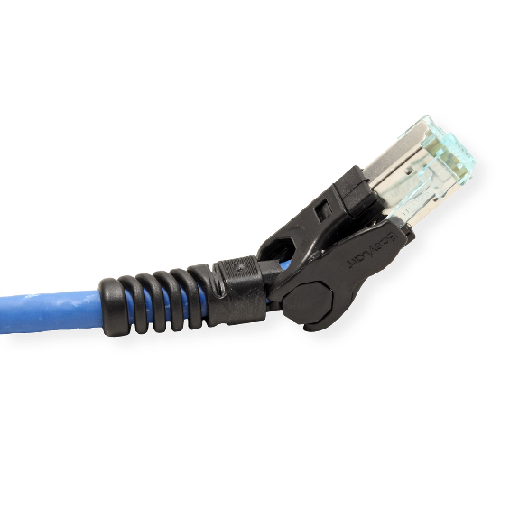 EasyLan VarioBoot Patchkabel Kat.6A, S/FTP, blau, 1,5 m-Beschreibung lesen