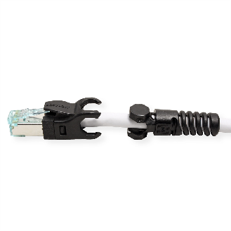 EasyLan VarioBoot Patchkabel Kat.6A, S/FTP, grau, 7,5 m-Beschreibung lesen