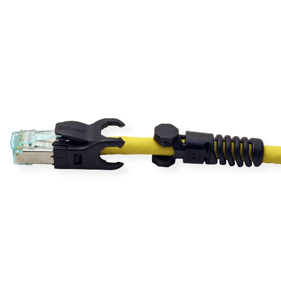 EasyLan VarioBoot Cordon Cat.6A, S/FTP, jaune, 2 m-Lire la description