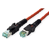 EasyLan VarioBoot Patchkabel Kat.6A, S/FTP, rot, 3 m