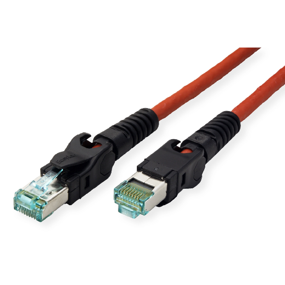 EasyLan VarioBoot Patchkabel Kat.6A, S/FTP, rot, 0,5 m-Beschreibung lesen