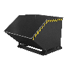Bauer Späne-Kippmulde SKK 1000, lackiert, Schwarzgrau Bauer Späne-Kippmulde SKK 1000, lackiert, Schwarzgrau
