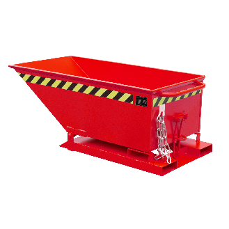 Bauer Kippmulde KN 250, lackiert, Feuerrot-Beschreibung lesen