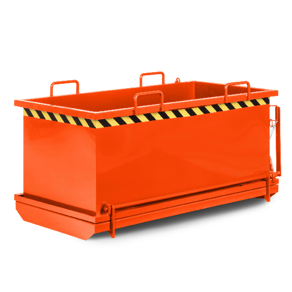 RR Industrietechnik Klappbodenbehälter Typ RKB 1810x1010x845mm 1000dm³ RAL 2004 Reinorange-Beschreibung lesen