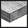 Holzspiralbohrer mit 1/4"-Sechskantschaft, 3 x 33 x 74 mm