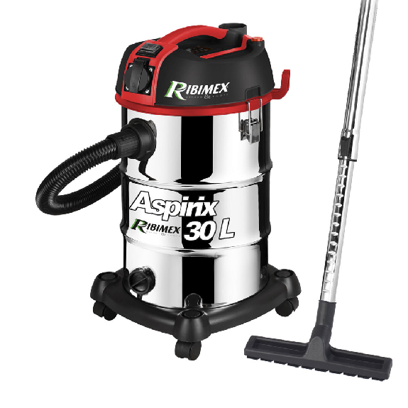 Aspirateur Bidon Inox 1200 W 30 Litres, PRASP31LPE-Lire la description