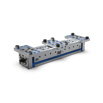 Morsa FMS doppia, singola autocentrante con ganasce oscillanti regolabili Art.867 T.2x600 con staffe Art.298 fornite in omaggio-Leggi tutto