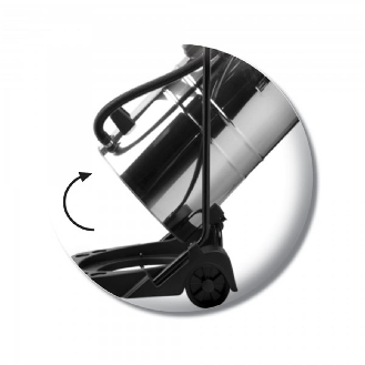 Aspirateur eau et poussieres 3 moteurs (3x1000w) Inox 80 litres, PRASP81LX3-Lire la description