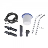 Aspirateur eau et poussieres 3 moteurs (3x1000w) Inox 80 litres, PRASP81LX3