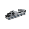 Morsa Standardflex Art.1A T.4x400 con piastre ganasce a cambio rapido manuale con staffe Art.298 fornite in omaggio