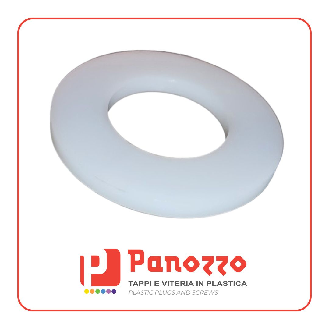Rondelle in plastica nylon DIN 125 - M27 - Colore Naturale - Prezzo per multipli di 25-Leggi tutto