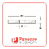 Rondelle in plastica nylon DIN 125 - M5 - Colore Naturale - Prezzo per multipli di 100