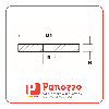 Rondelle in plastica nylon DIN 125 - M12 - Colore Nero - Prezzo per multipli di 100