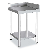 Mesa Acero Inoxidable angular 90º 600x600 mm