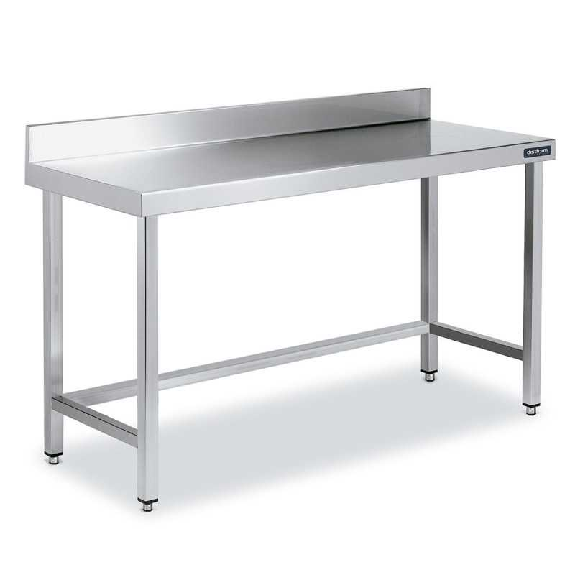 Mesa Mural Inox ancho 700 Sin Estante 1000X700 mm-Leer más