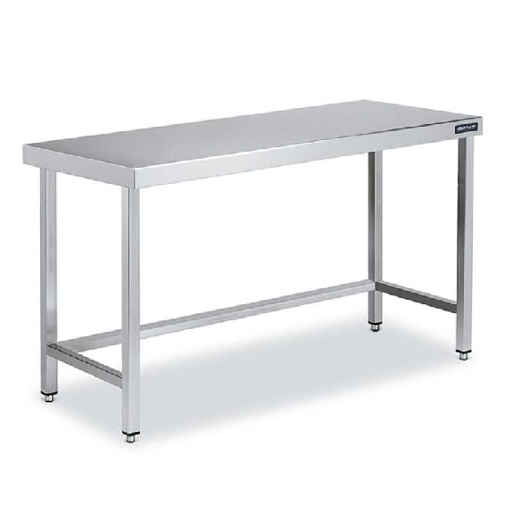 Mesa Central Inox ancho 70 Sin Estante 2200 (longitud)-Leer más