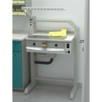Banco di lavoro per laboratorio odontotecnico o dentistico 78x68cm-Leggi tutto