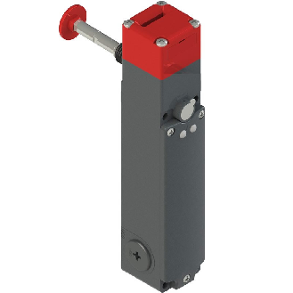 Interrupteur de sécurité à actionneur séparé avec verrouillage, 2NC (déplacés par l'actionneur) et 1NO+1NC (déplacés par l'électroaimant), 24Vac/dc, 3x M20x1,5 - FG 60DD7E0Z-LP60-Lire la description