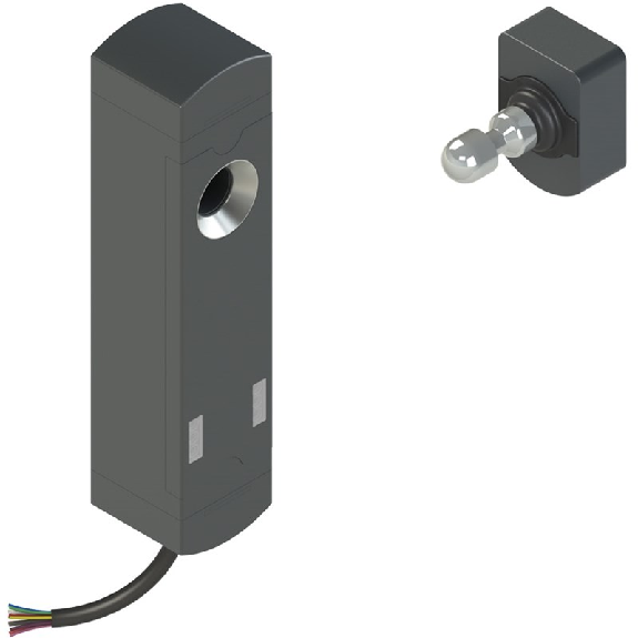 Interrupteur de sécurité RFID avec électroaimant, avec verrouillage - NS E4ZZ1SA20-F41-Lire la description