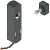 Interrupteur de sécurité RFID avec électroaimant, avec verrouillage - NS E4ZZ1SA20-F41