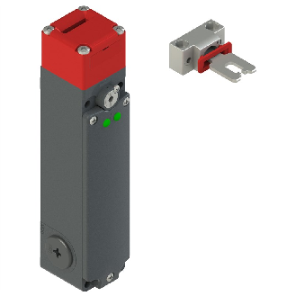 Interrupteur de sécurité à actionneur séparé (F28) avec verrouillage, 1NO+1NC (déplacés par l'actionneur) et 1NO+1NC (déplacés par l'électroaimant), 230Vac, 3x M20x1,5 - FG 60AD1D2A-F28-Lire la description