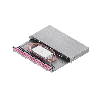 Tiroir FO pour fusion basique catégorie C, 19" 1U, 24 ports, 24x SC-duplex, OM4