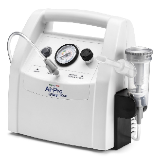 Nebulizador profesional  AirPro RF7 Dual Speed 3000 Plus-Leer más