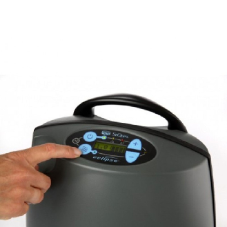 Concentrador de oxígeno portátil con opciones de terapia pulsada y continua-Leer más
