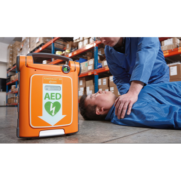 Vollautomatischer Defibrillator-Beschreibung lesen