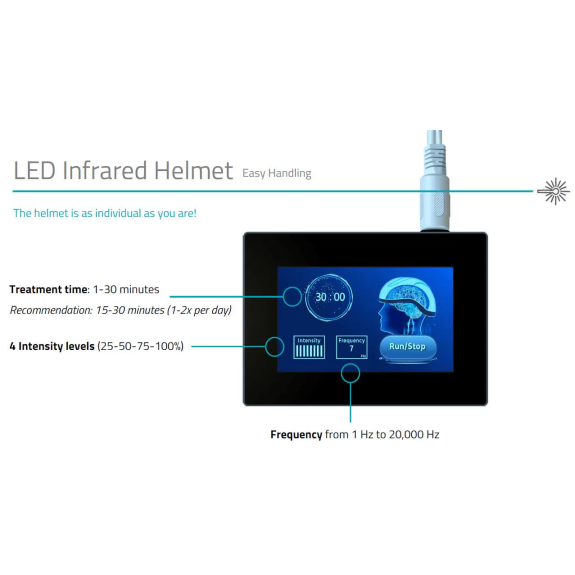 Weber Medical Infrarot-LED-Helm-Beschreibung lesen