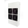 Refrigerador Peltier para armario de distribución XFL-416-AC Talla 4 200 W AC