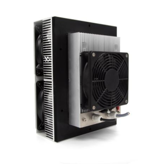 XFL-208-AC, Peltier refrigerador para armario de distribución, talla 2, 100 W, AC, función adicional: calefacción y refrigeración-Leer más