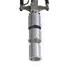 Clavadora de estacas y postes  IBF-107 EasyPetrol con adaptadores de 107/95/78mm