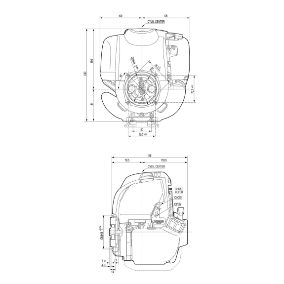 Motore Honda GX35 ST4-Leggi tutto