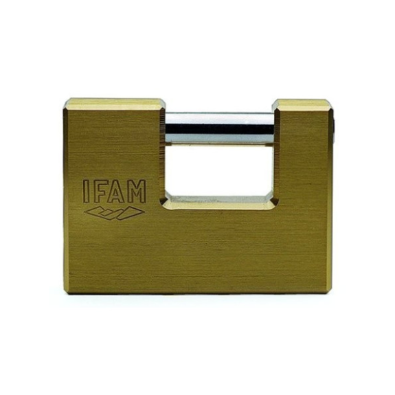 Cadenas laiton monobloc U90 mm Cadenas laiton monobloc U90 mm-Lire la description