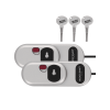 Serrure antivol utilitaire double
