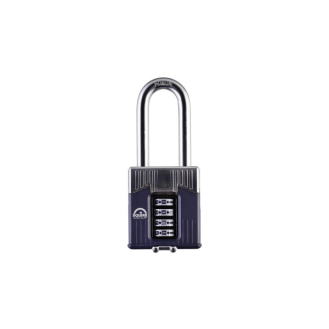 Cadenas de sécurité à anse haute et à code Warrior 55-Lire la description