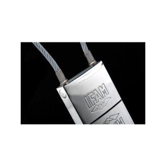 Cadenas CÂBLE INOX 50 avec anse longue-Lire la description