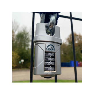 Cadenas à anse protégée à combinaison 4 molettes Vulcan 50-Lire la description