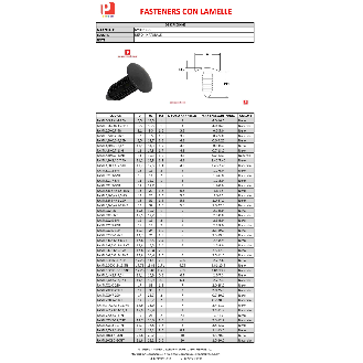 Rivetto in plastica ad albero con lamelle 10,0x1,5-20,0mm-Leggi tutto