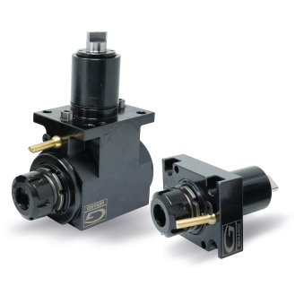 Motorizzato Radiale (Sx) Miyano -  - attacco M54 - uscita ER-32 - RPM=6000 RATIO 1:1 Rotazione Discorde - H=75 ref .<br />Esterno - per ABX 51/64 THY - ABX 51/64 SYY-Leggi tutto